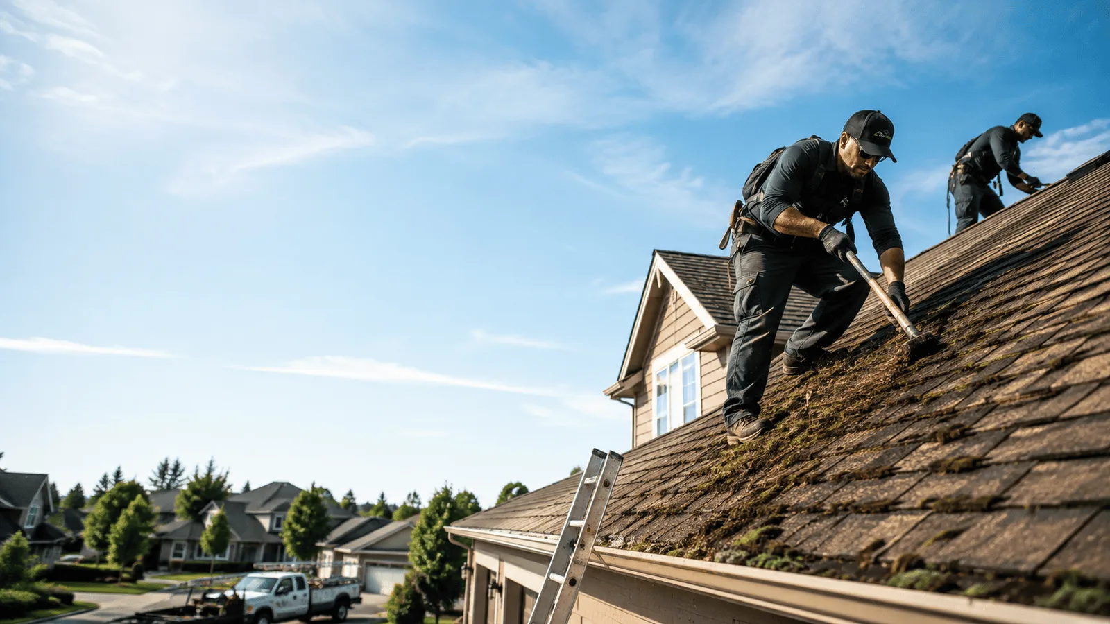 Roof Moss Removal in Maryland near me